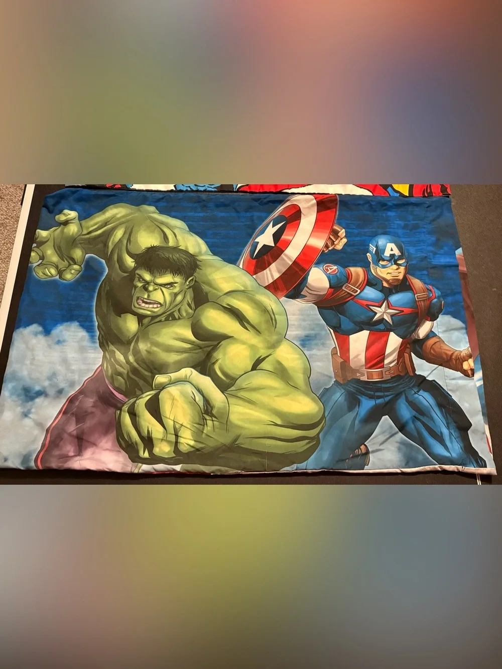 Marvel avengers pillow